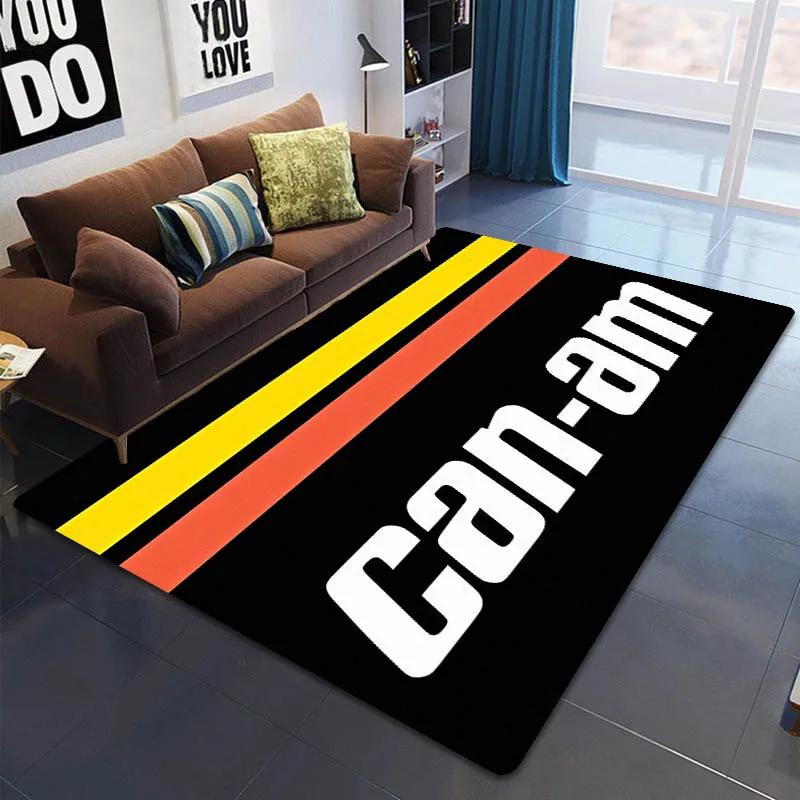 

Can-AM motorcycle logo printed carpet Living room bedroom non -slip carpet Yoga mat Outdoor carpet kawaii rug birthday gift 40x60cm