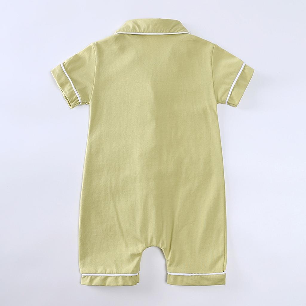 Newborn Summer Romper - Short Sleeve Baby Onesie