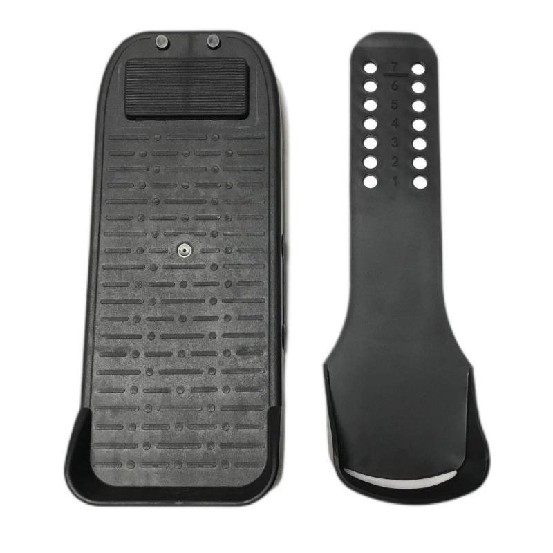 1pair Rowing Machine Foot Pedals Row Fitness Equipment Exercise Bikes Footplates for Cardiovascular Healths