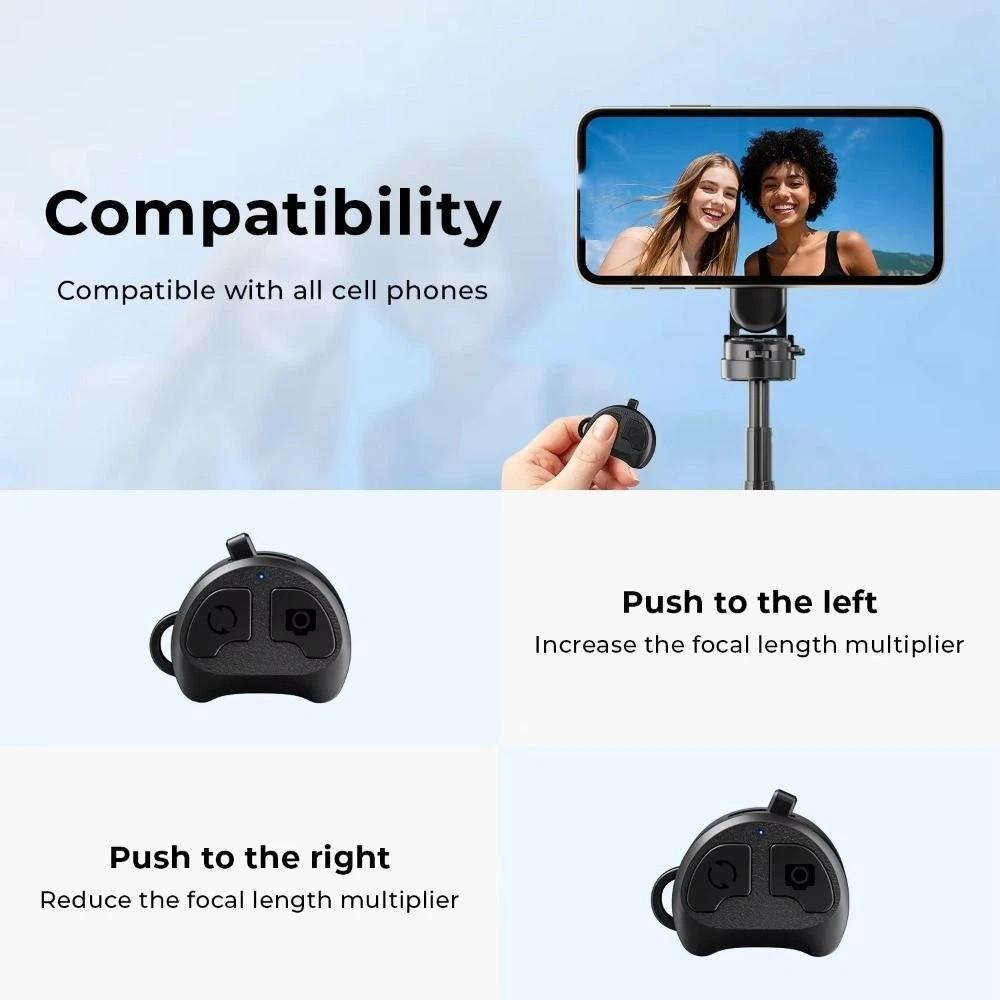 Zoom Telescopic Selfie Stick Portable Selfie Stick Stand Bluetooth Selfie Stick  Vlog Photography