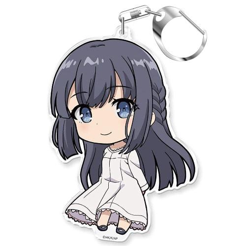 

Azu Maker Rascal Does Not Dream of Bunny Girl Senpai Puni Colle! Keychain Shoko Makinohara