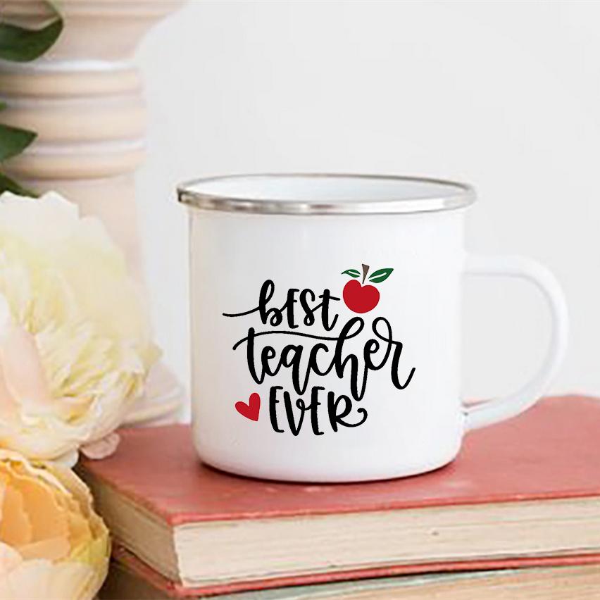 Unterrichten Es Eine Herzensangelegenheit Druck Tassen Freunde Touristentasse Kaffeetasse Edelstahlbecher Niedlich Ungewöhnlich Teetasse Personalisiertes Geschenk