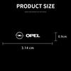 Car Logo Interior Sticker Central Control Decals Emblem Badge For Opel Insignia Astra G J F K Vectra C H Corsa C B D Omega