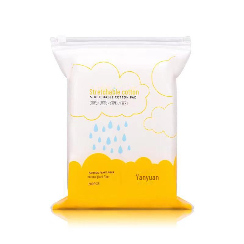 Stretchable Cosmetic Cotton Face Towel: Disposable, Moisturizing Makeup Remover & Sheet Mask Paper.