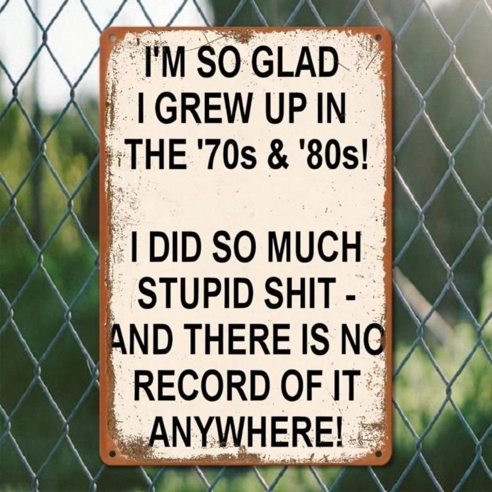 Vintage Retro Metal Poster 2D Wall Art Sign for Garage