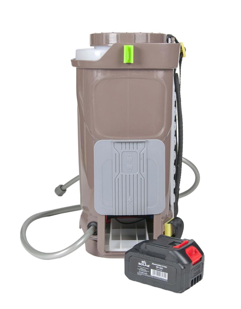 Opryskiwacz Akumulatorwy 12L Sotka 18V4Ah Li-Ion, Teleskop, 6 Dysz Pro