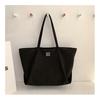 Pendlertasche fürs Klassenzimmer, Canvas-Tasche, wasserdicht, Nylontasche, große Tasche, lässig, Damen, großes Fassungsvermögen, Umhängetasche