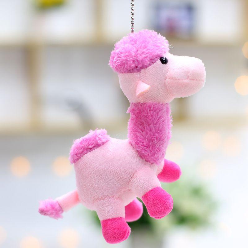 Niedlicher Tier Schlüsselanhänger Anhänger Haarball Kamel Dunhuang Kamel Puppe Xinjiang Gansu Tourismus Souvenir