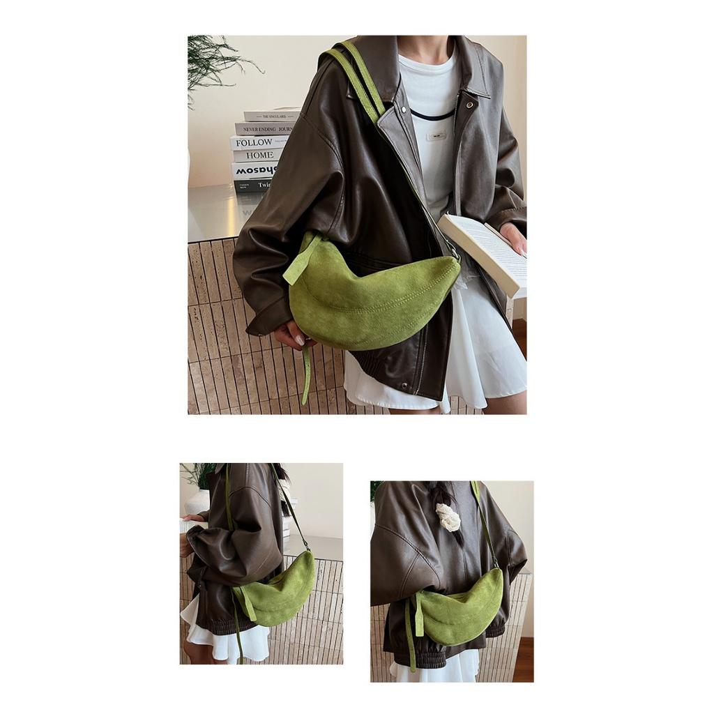 Dumpling Bag Women's Autumn New Niche Design Single Shoulder Bag Large Capacity Versatile Commuting Crossbody Bag