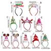 Xmas Tree/Santa's Hat/Elk Merry Christmas LED Hairband Christmas Cosplay Headband  New Year