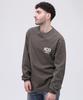 Avirex CROSSOVER BANDANA PATCH LONGSLEEVE Size T-SHIRT, Men's, 2XL, 310, Olive, 783-4230023