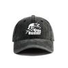 Pike Hunter Baseball Cap Distressed Hats Cap FisherUnisex Fishing Unisex Retro Outdoor Summer Adjustable Hat MZ-168