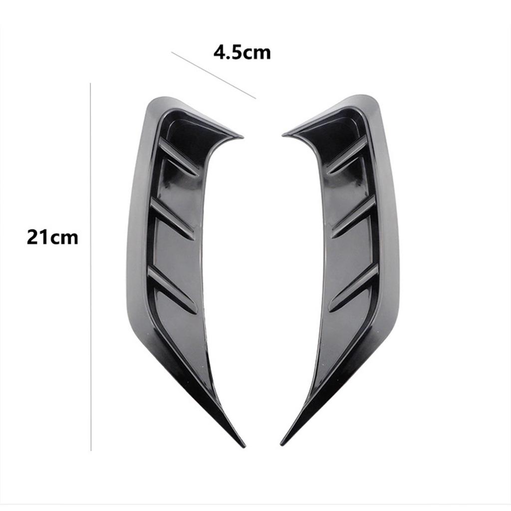 2Pcs Car Headlight Eyebrow Stickers Self Adhesive Taillamp Decoration Headlamp Eyebrow Cover for Auto Vehicle Automotive