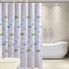 Fish Pattern Bathroom Curtain Waterproof Shower Curtains For Bathroom