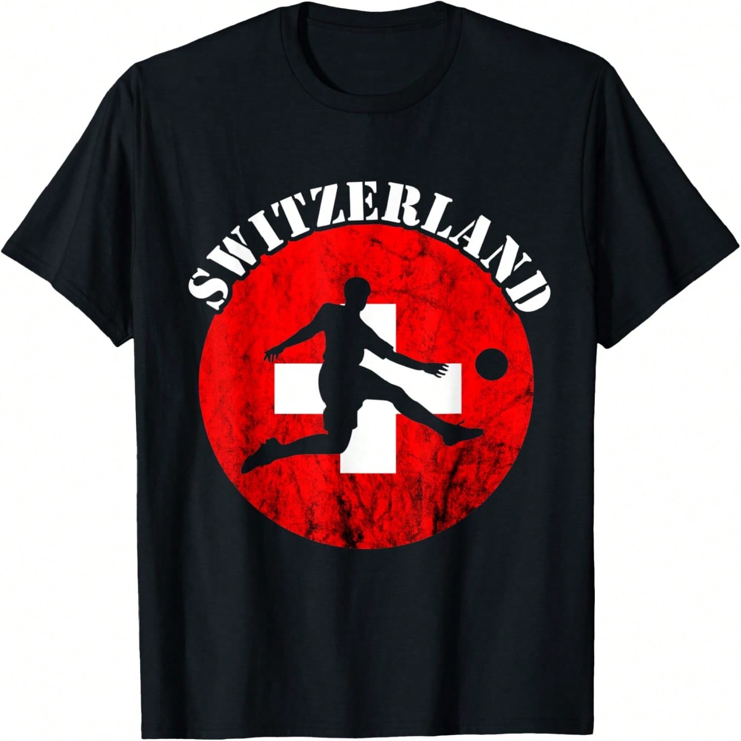 Switzerland Flag Swiss Football Team Swiss Flag Swiss Pride T-Shirt S