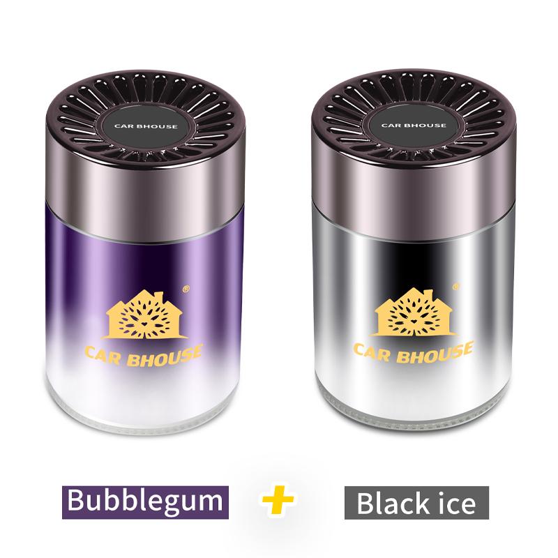 Car Air Freshener Solid Cologne Bubblegum Blackice Auto Accessories Vanilla Good Smell Interior Perfume Diffuser New Car Deodora