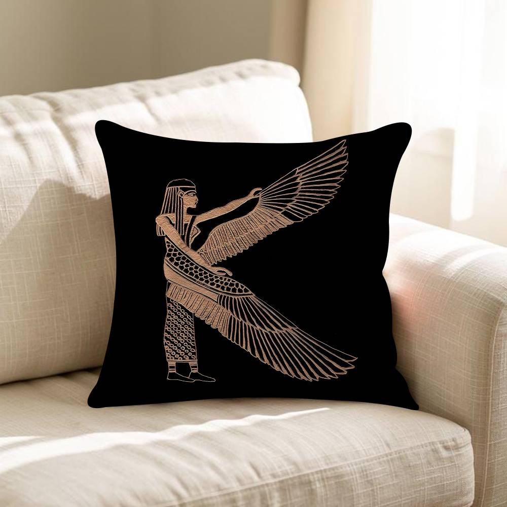 Altes Ägypten Kunst Kissen Anime Kissen Sofa Bett Kopfkissenbezug Kissenbezug Mode
