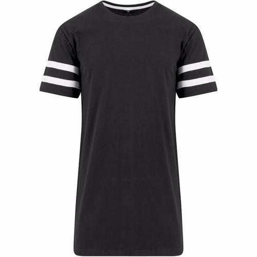 

Build Your Brand Mens Stripe Jersey T-Shirt XL