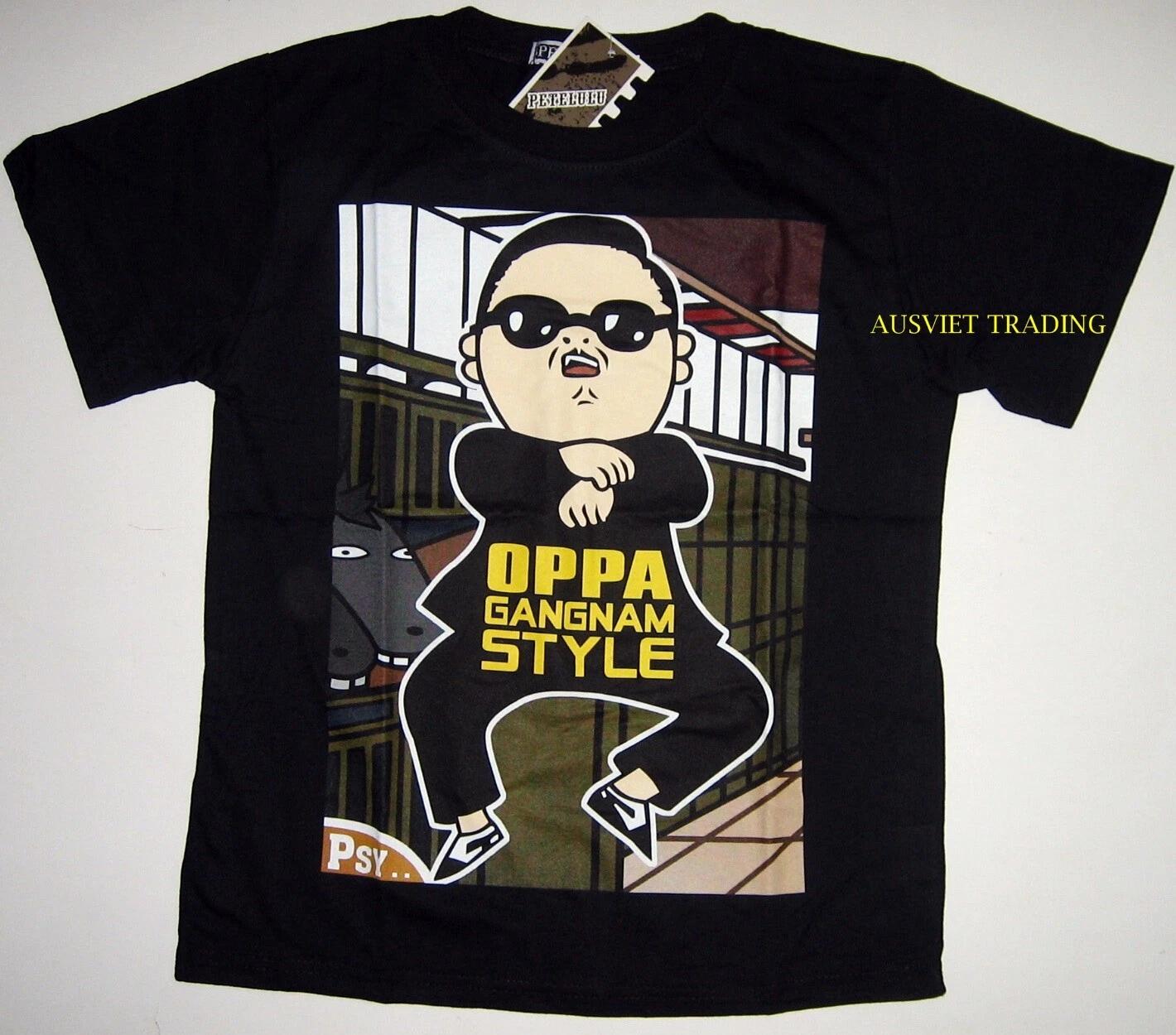 BNWT Gangnam Style T-shirt Top boys Tshirt 100% cotton new release Gang Nam 120
