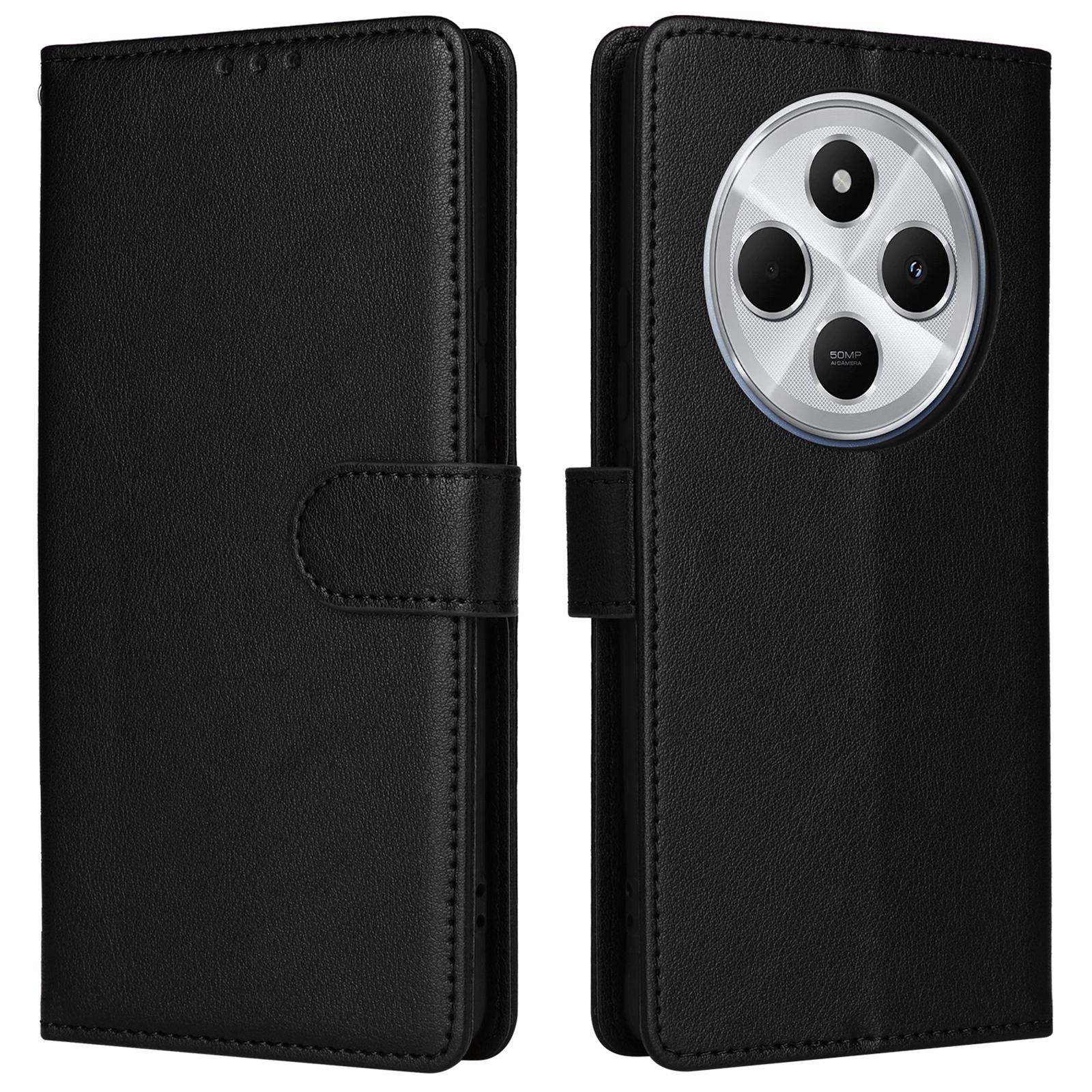 

For Xiaomi Poco C75 4G/Redmi 14R 5G/14C 4G Case Wallet Stand View PU Leather Phone Cover A
