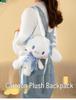 Plush Rabbit Doll Backpack for Kids - Cute Cartoon Design, Perfect Gift for Girls