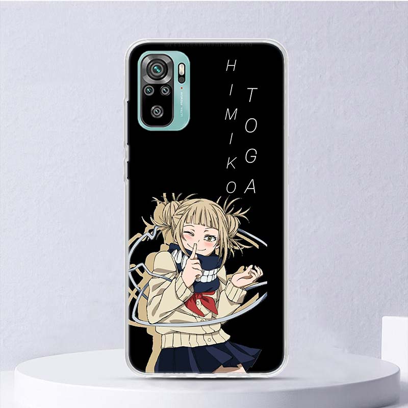 Anime Himiko Toga Waifu Soft Case For Xiaomi Redmi 10 10A 10C 9 9A 9C 9T Phone Cover 8 8A 7 7A 6 6A S2 K20 K40 Pro 10X Funda Coq