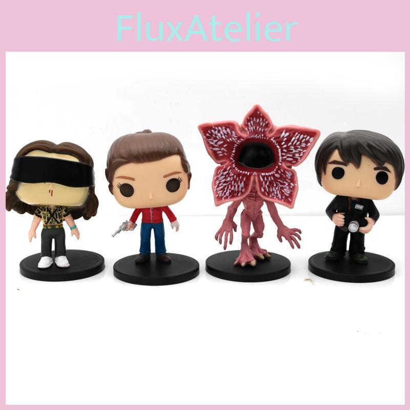Stranger Things 8pcs Handmade Doll Set Halloween Decoration Ornaments