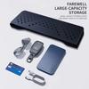 Scratch Resistant Multi-Functional Hanging Bag PU Leather Car Sundries Box  Card Bill Storage