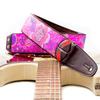 Straps 6cm Hokkaido Pink RightOn! Guitar/Bass Strap, Wide, 100-150cm,