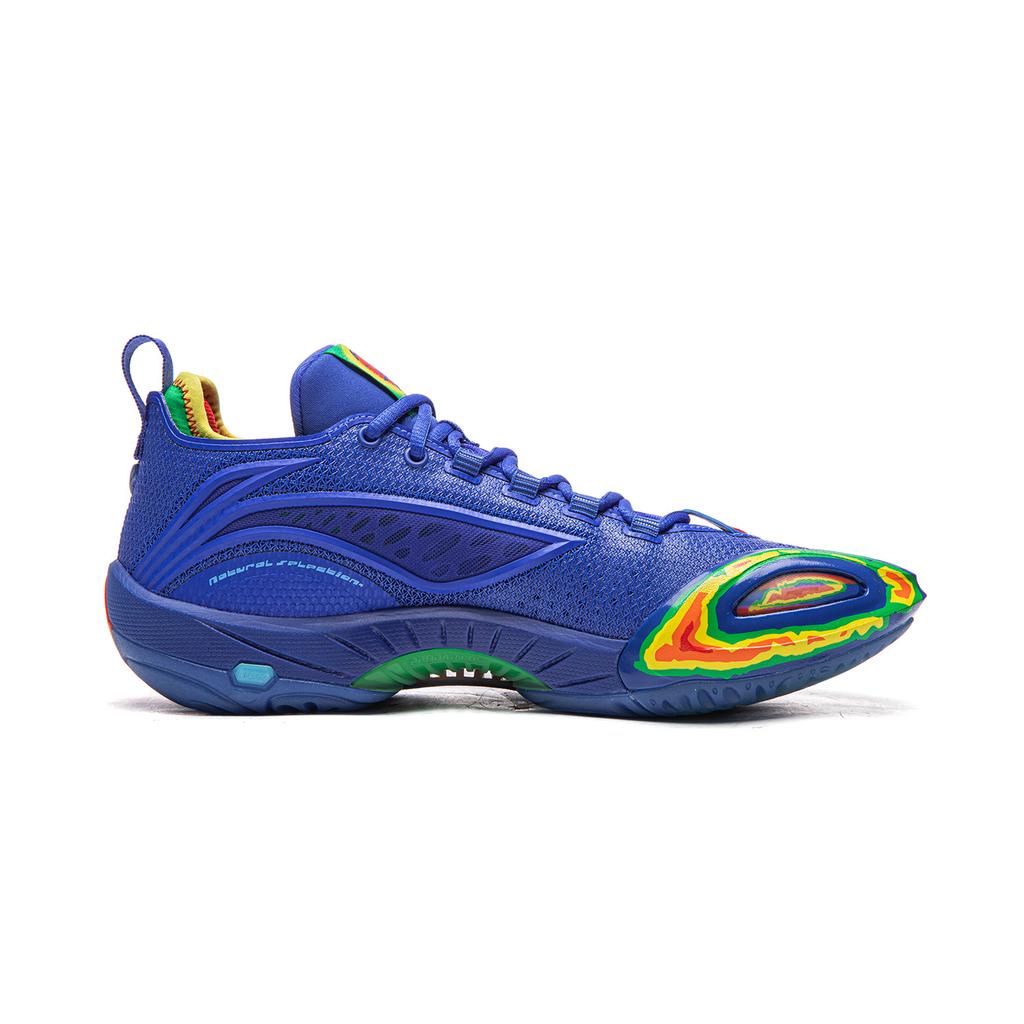 Li Ning Anti-5 Super Low Basketball Shoes Men sneaker Bright-Blue ABFW009-5