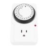 24-Stunden Mechanische Zeitschaltuhr 15-Minuten-Intervalle Programmierbare Mechanische Steckdosen-Zeitschaltuhr für Wasserspender Wasserkocher Klimaanlage Reiskocher Licht