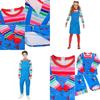 Adorável Fantasia Licenciada de Chucky de Brinquedo para Criança para Halloween Fantasia Infantil