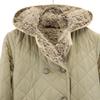 Mackintosh Made In the UK Quilted Jacket 34 Beige Back Bore Women Used