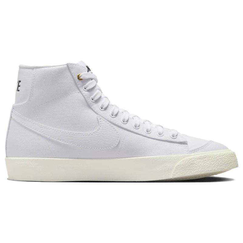 Nike Blazer Mid '77 Canvas 'White Sail' Women's Sneakers Skateboard Shoes DX5550-100