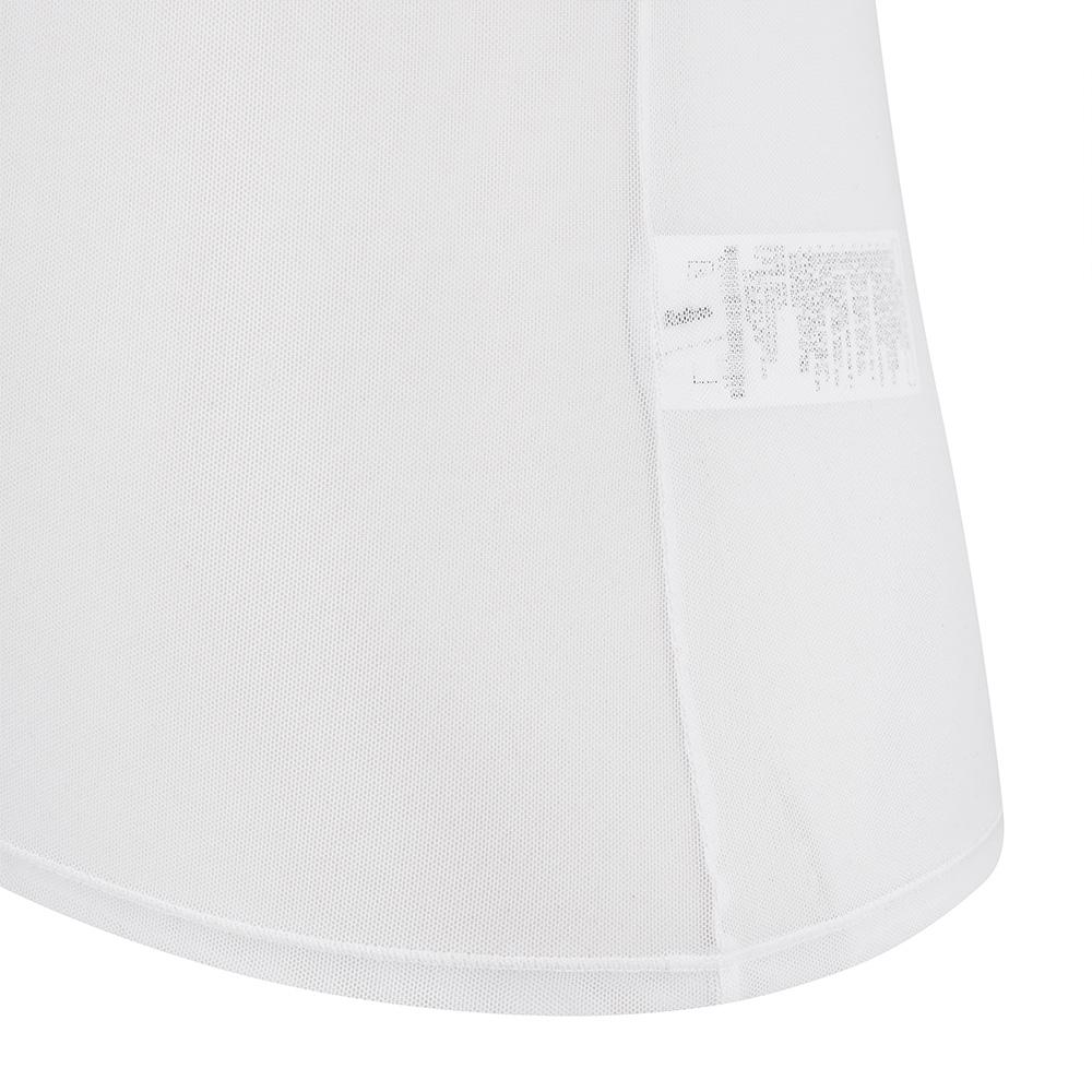 MALBON GOLF Women'S Collared Cooling Inner Base Layer White (Woman)