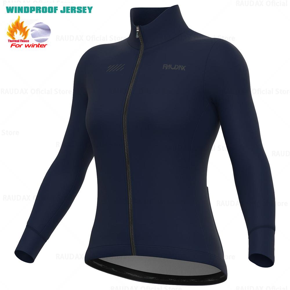 

2026 Winter Velvet Warm SetWomen Pink Long Sleeve Jersey Sets Winter Cycling Clothing Outdoor Riding MTB Ropa Ciclismo Velveteen Bike Jackets XS
