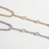 Yousheng Women Necklace Rhinestone Decor Long Tassel Exquisite Stainless Choker Necklace Neck And Chest Decoration Jewelry
