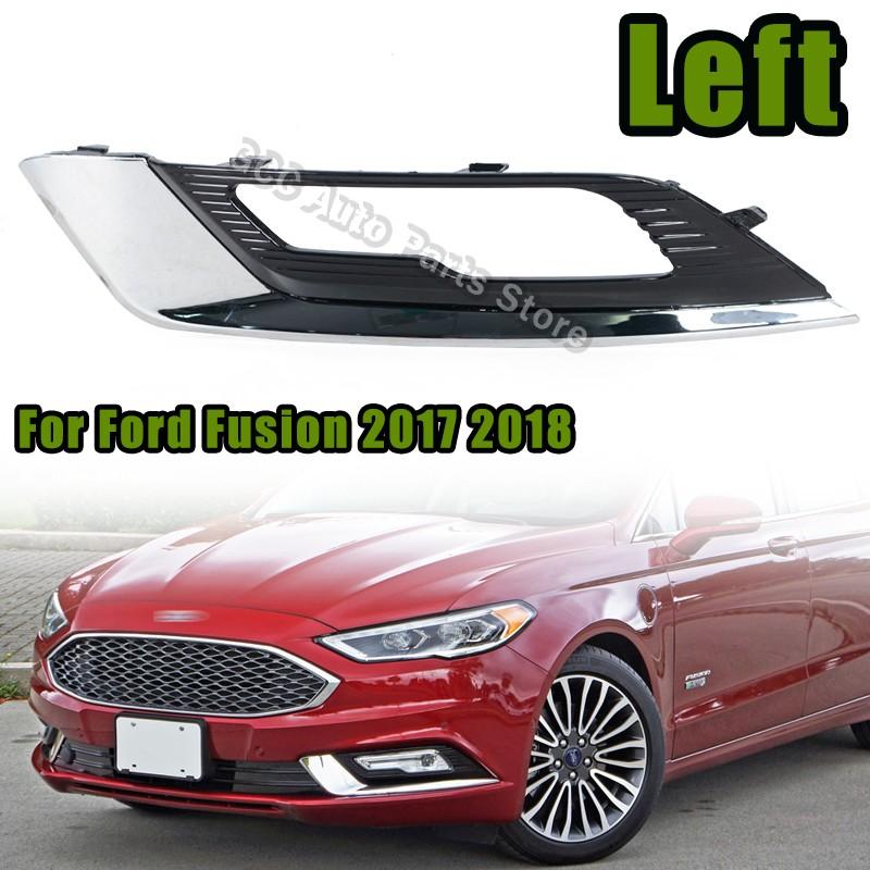 Left Foglight Lamp Cover Frame For Ford Fusion Mondeo Explorer Sport 2017-2019