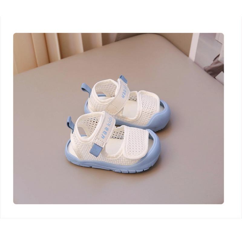 Baby Sandals Mesh Breathable Versatile Casual Bag Head Soft-soled Shoes 1-3 Years Old Girls Baby Toddler Shoes Jelly Shoes