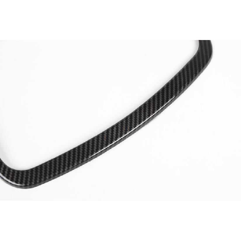 Front Reading Light Lamp Frame Trim Cover Bezel For Ford F150 15-20 Carbon Fiber
