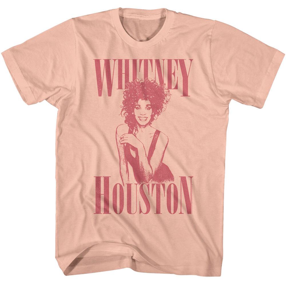 Whitney Houston Monochrome Photo Men T Shirt R B Pop Music Merch M