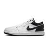 Jordan Air Jordan 1 Vintage Basketball Shoes Men's Low top Gray/White 553558-132(Team748-)