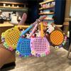 Cute Capybara Steel Ball Magnetic Decompression Keychain Student Bag Pendant Car Keychain