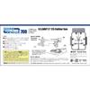 Fine Molds 1/700 Nano Dread Series WWII US Navy 25mm 5-inch Single Mount Gun - Model Parts for Ship Models WA40 - Gray
