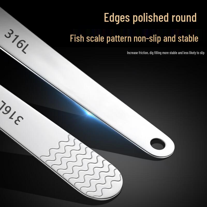 316 Stainless Steel Dumpling & Wonton Filling Scoop Set