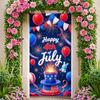 Decorative Design Happy 4th of July Celebration Banner for Holiday Party Indoor Decoration Patriotic Event