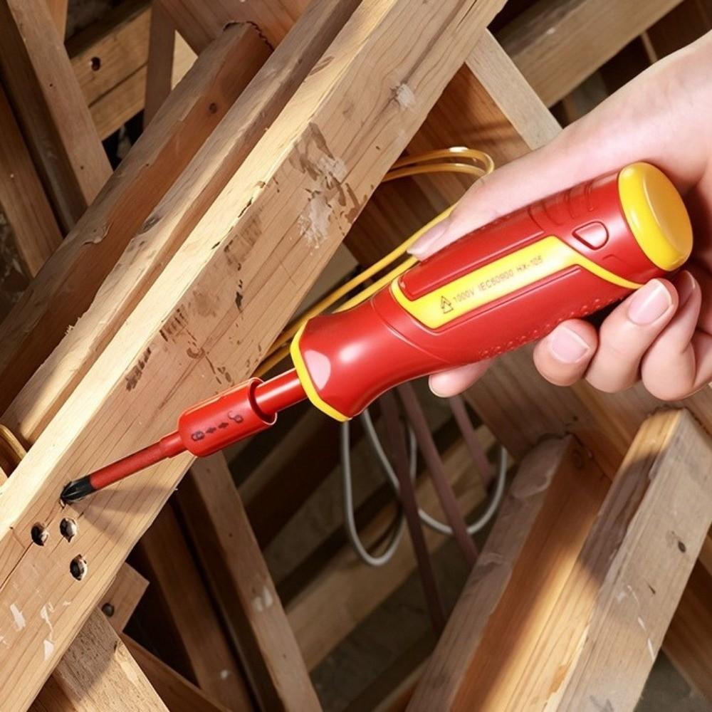 Interchangeable Bits Insulated Screwdriver Set for Electrical Repair and Hardware Maintenance