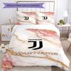 Juventus Customize Your Name Bedding Set Breathable Duvet Cover with Pillowcases Home Decoration Birthday Gift