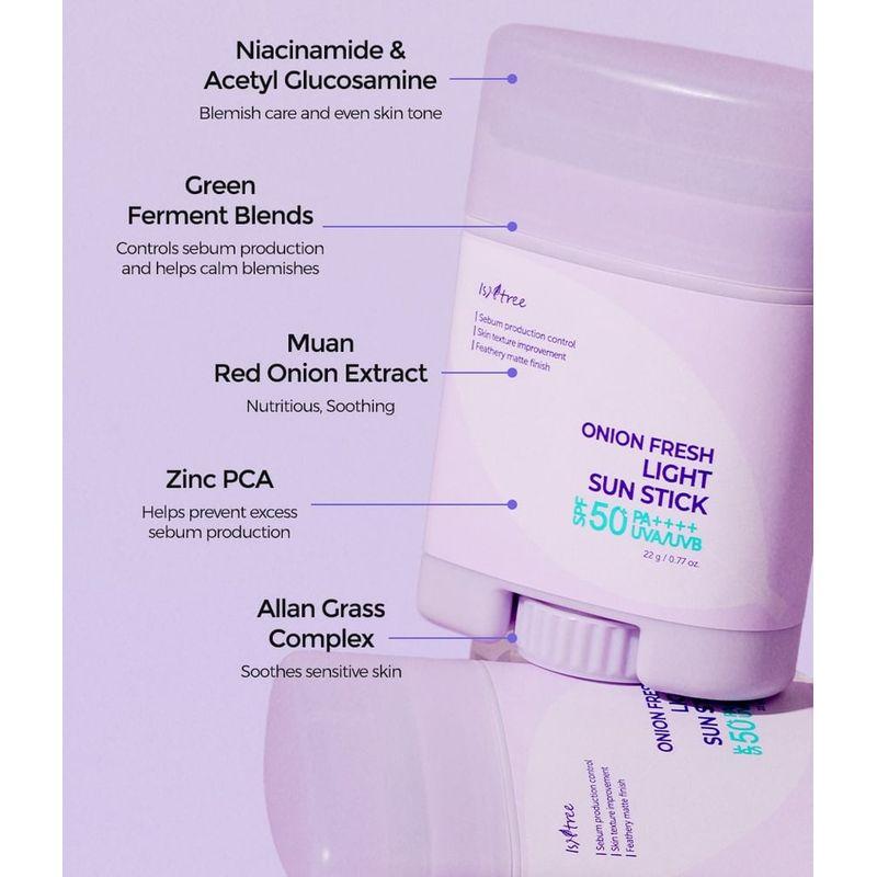 Isntree - Onion Fresh Light Sun Stick