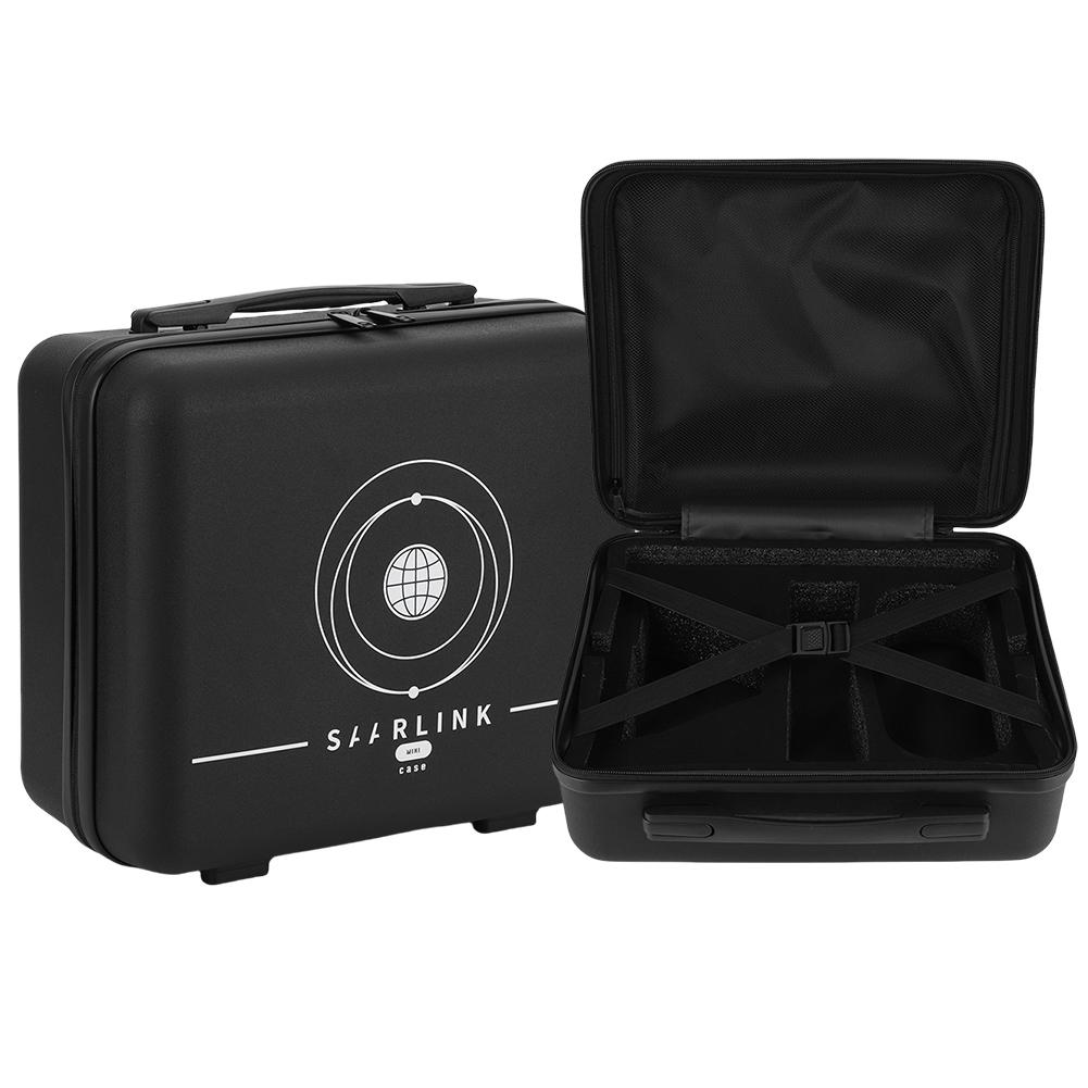 Hard Case for Starlink Mini Portable Storage Bag Organiser Anti-scratch Hard Shell Case Luggage Storage Bag for Outdoor Camping